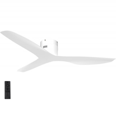 Ανεμιστήρας Οροφής 32W Με 3 Πτερύγια Remote Control Λευκός